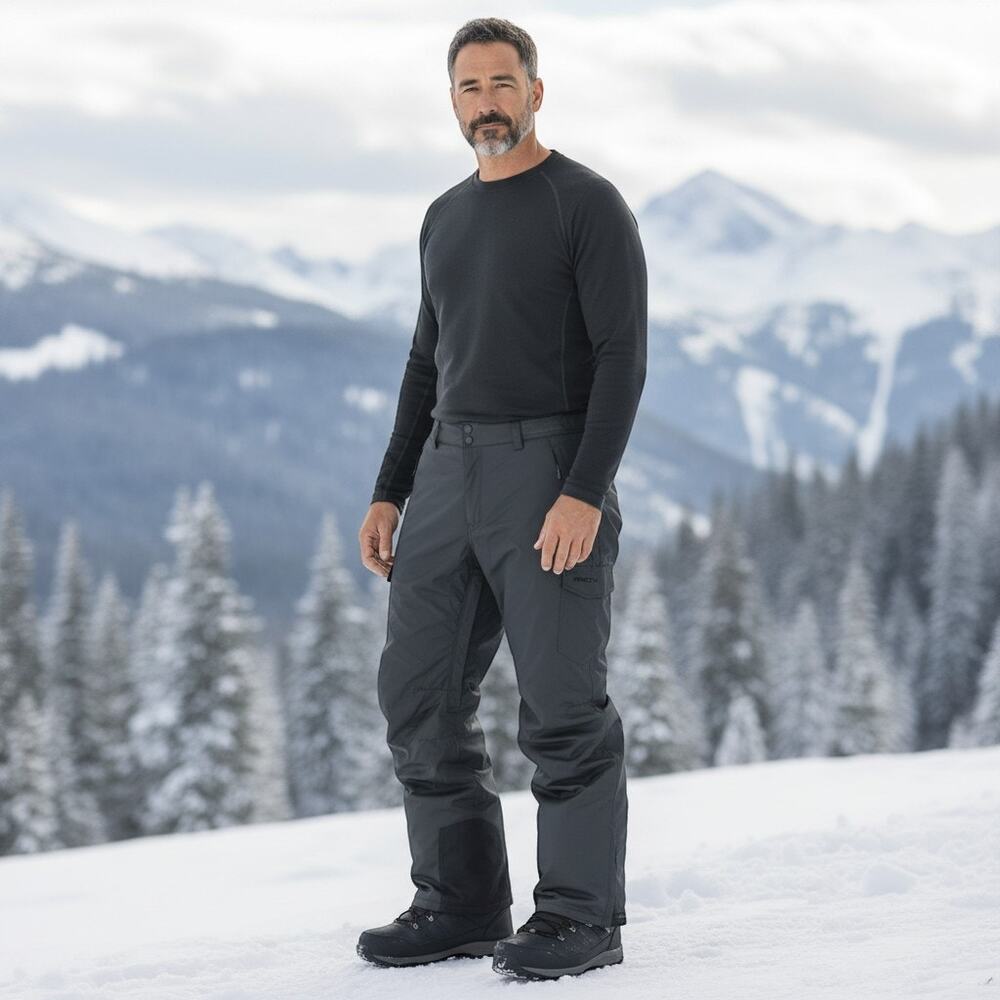 Arctix Snow Pants Cargo Ski Snowboarding Charcoal Mens XXL 44-46x32